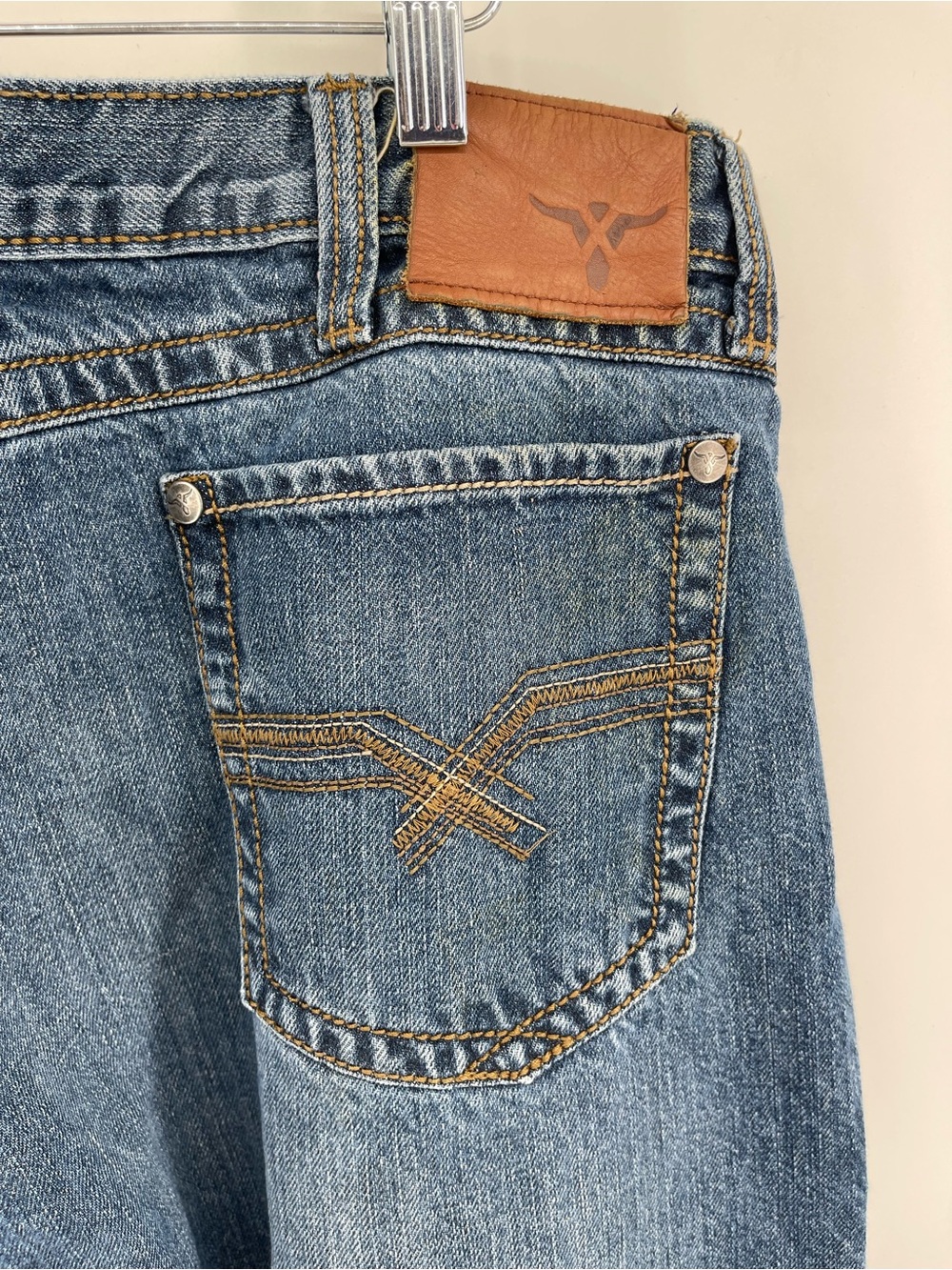 Wrangler 20X Stlye 33 Extreme Relaxed Fit Mens Western Utility Jeans‎ 38/30 Plus - Picture 9 of 13
